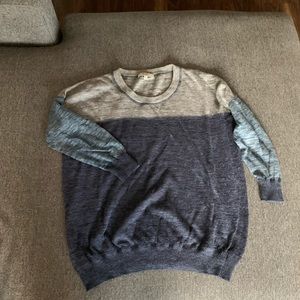 Linen blend Madewell sweater